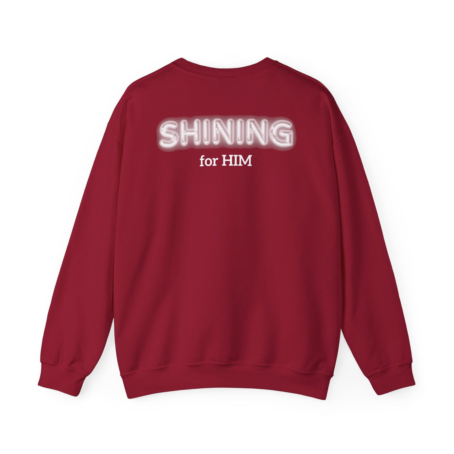 Godly Glow | Unisex Faith Inspired Crewneck Sweatshirt