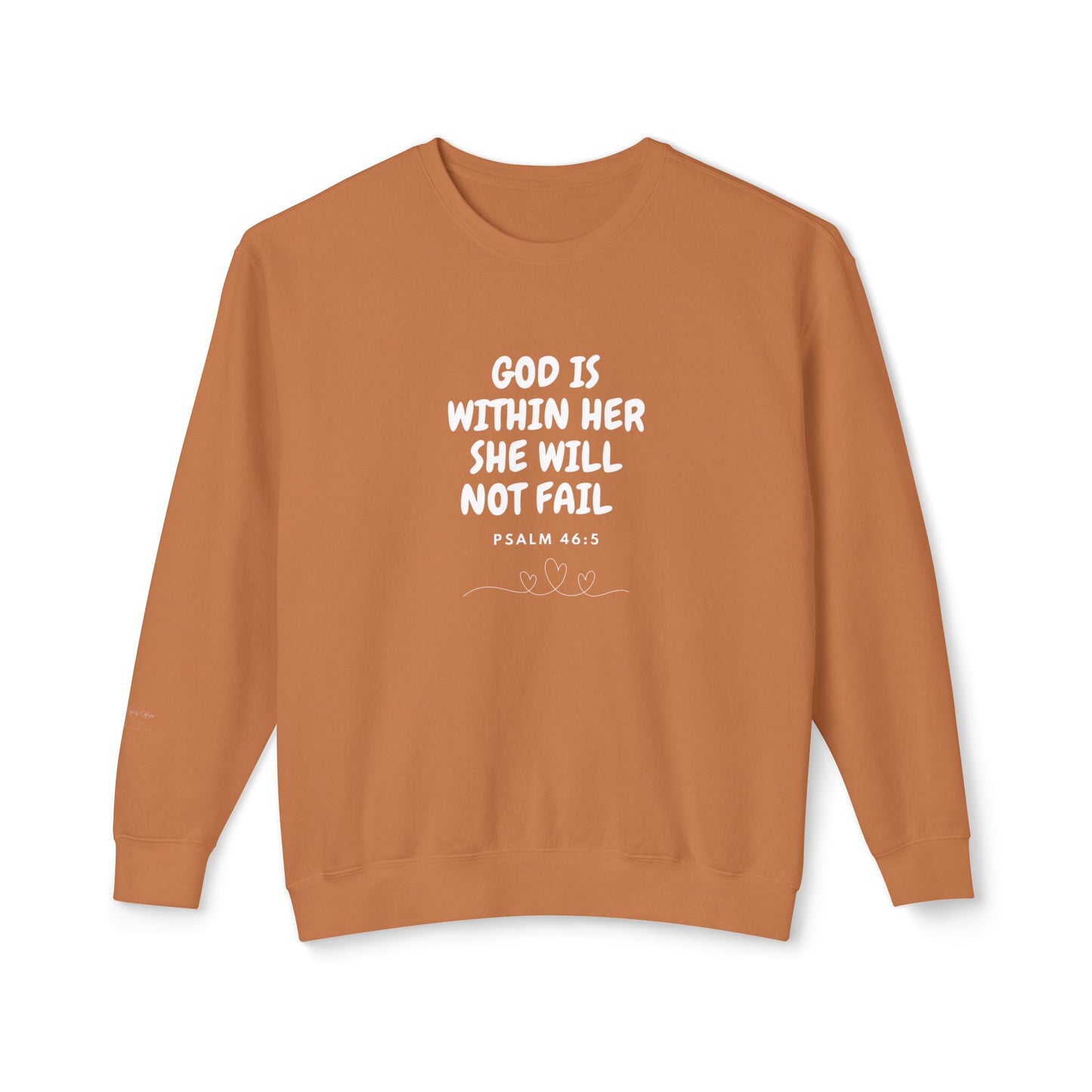 God Is Within Her Inspirational Sweatshirt