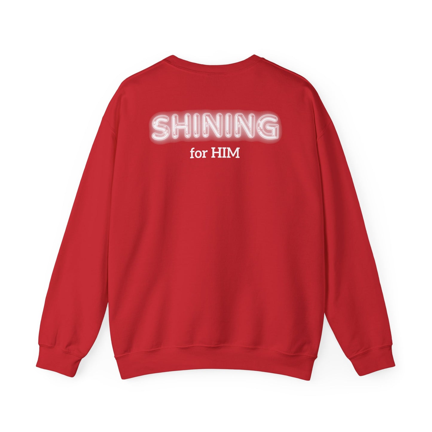 Godly Glow | Unisex Faith Inspired Crewneck Sweatshirt