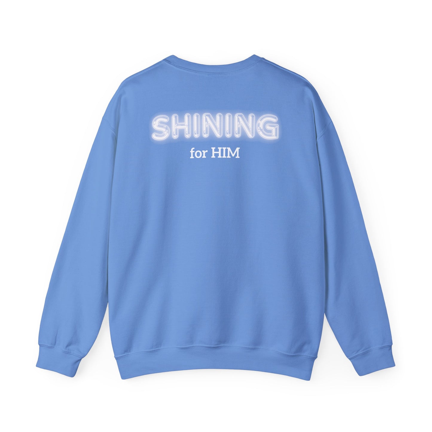 Godly Glow | Unisex Faith Inspired Crewneck Sweatshirt