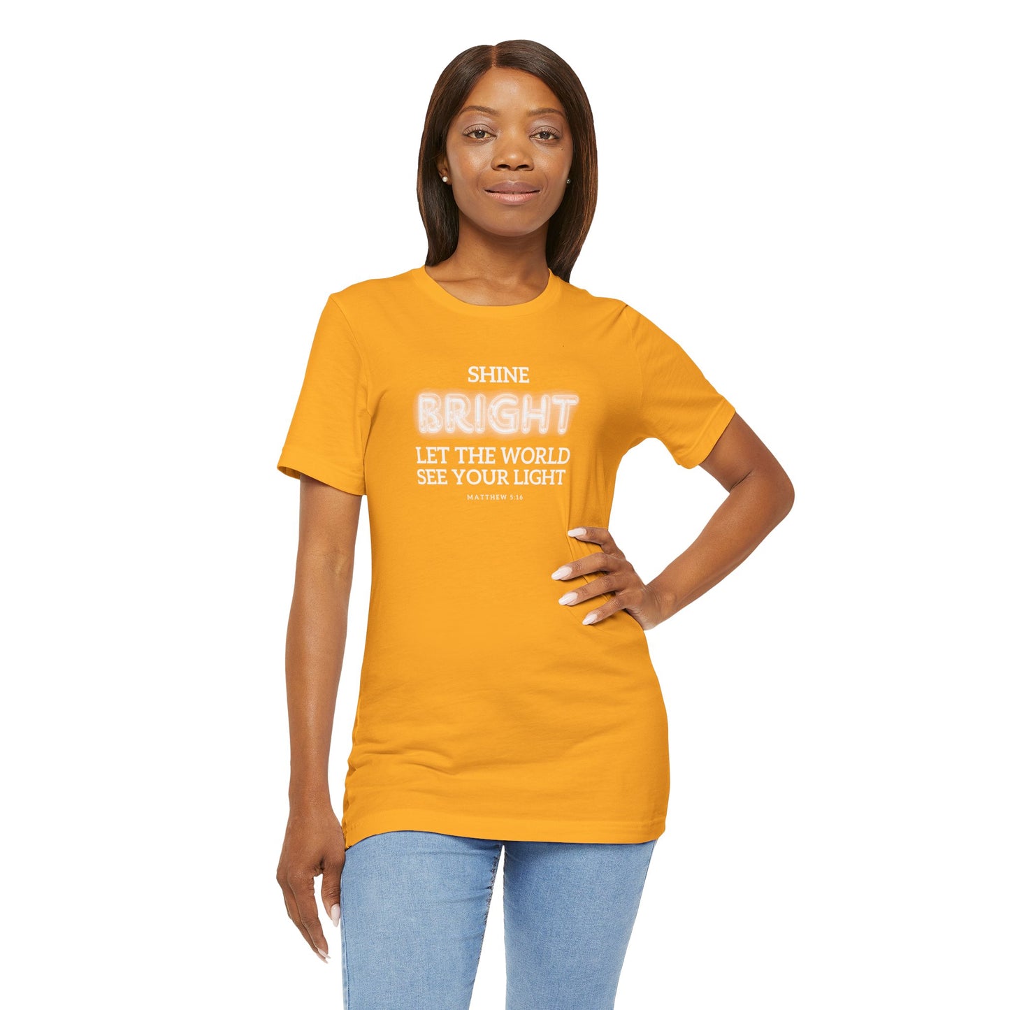 Shine Bright | Inspirational Message Unisex Tee