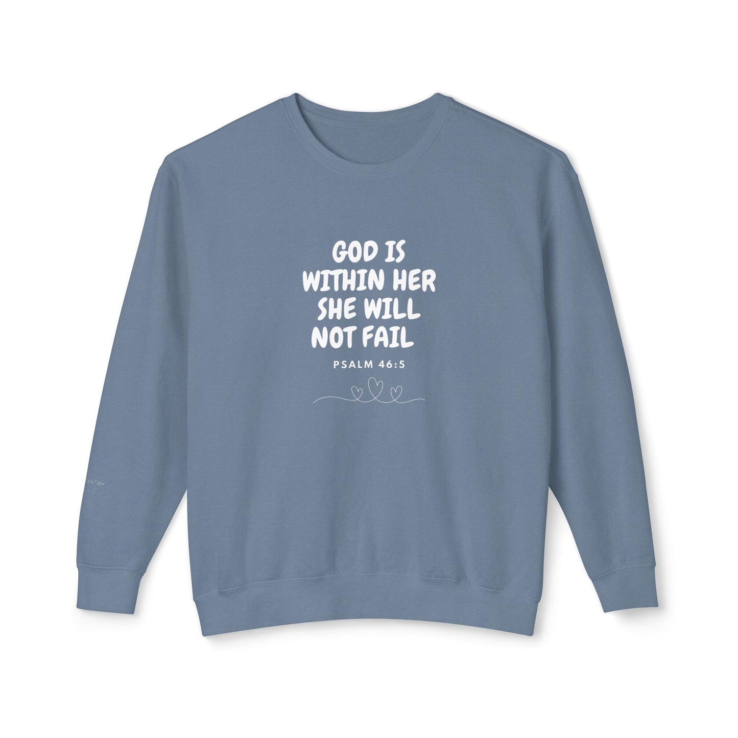 God Is Within Her Inspirational Sweatshirt