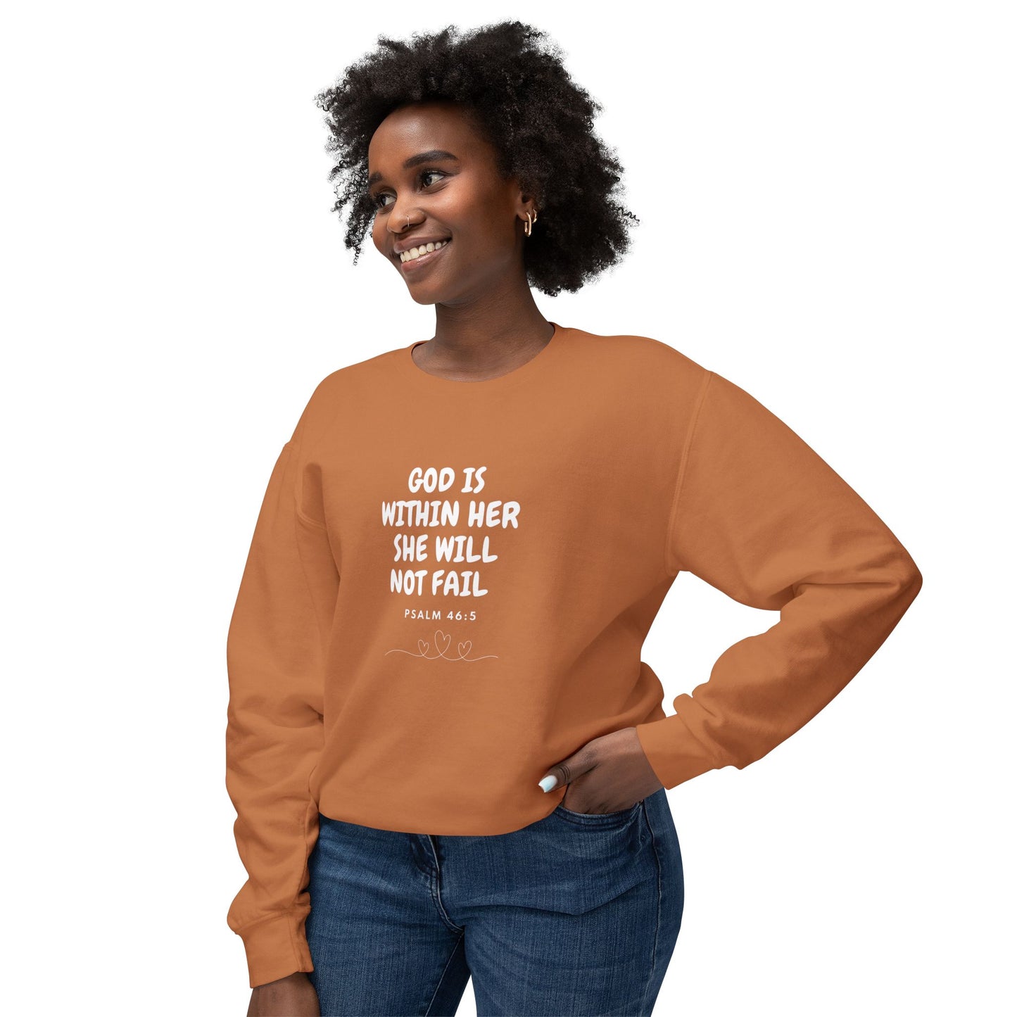 God Is Within Her Inspirational Sweatshirt