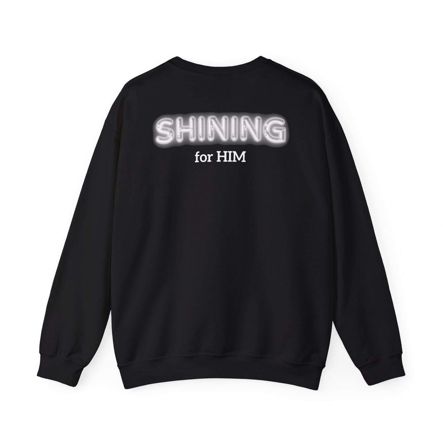 Godly Glow | Unisex Faith Inspired Crewneck Sweatshirt