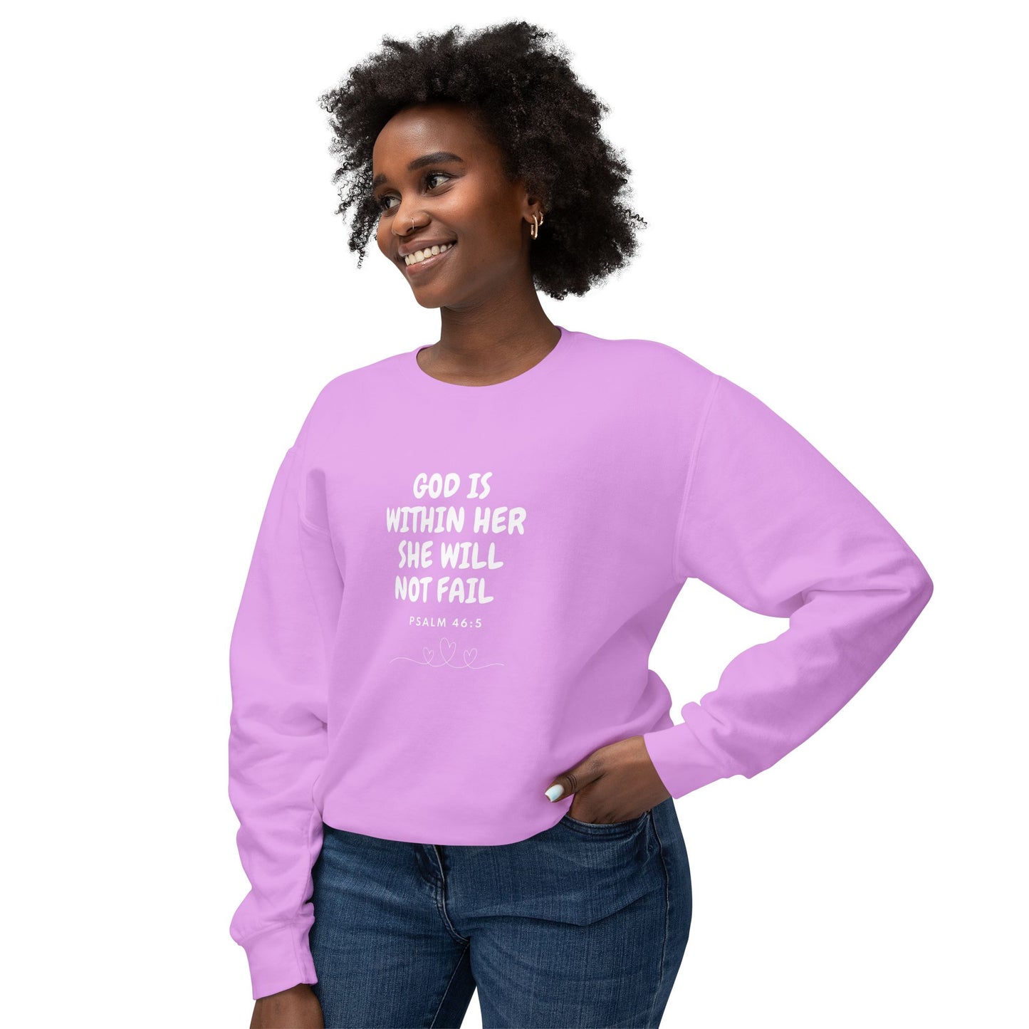 God Is Within Her Inspirational Sweatshirt