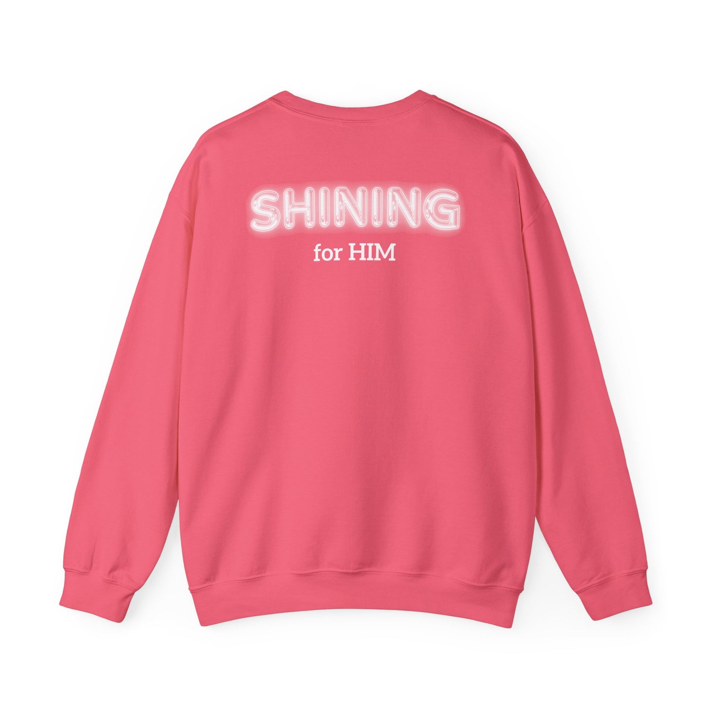 Godly Glow | Unisex Faith Inspired Crewneck Sweatshirt