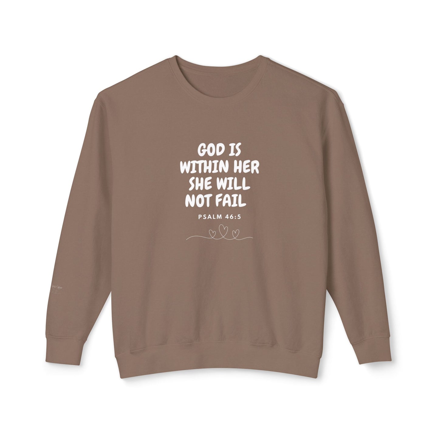 God Is Within Her Inspirational Sweatshirt
