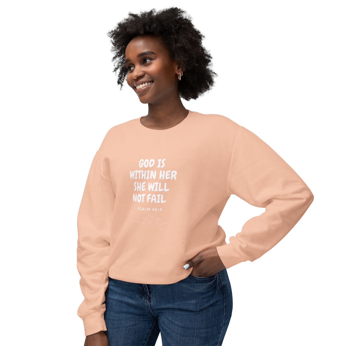 God Is Within Her Inspirational Sweatshirt