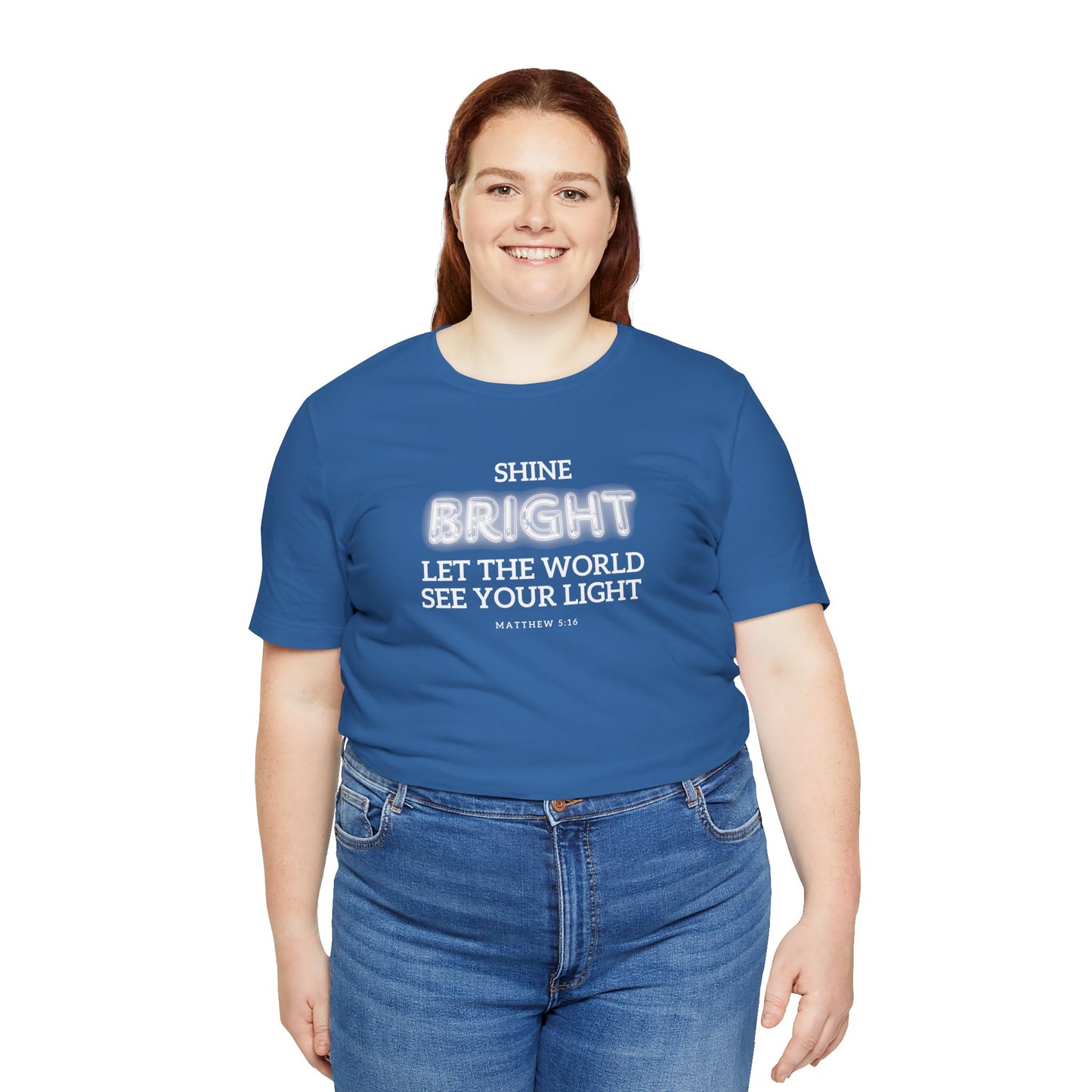 Shine Bright | Inspirational Message Unisex Tee