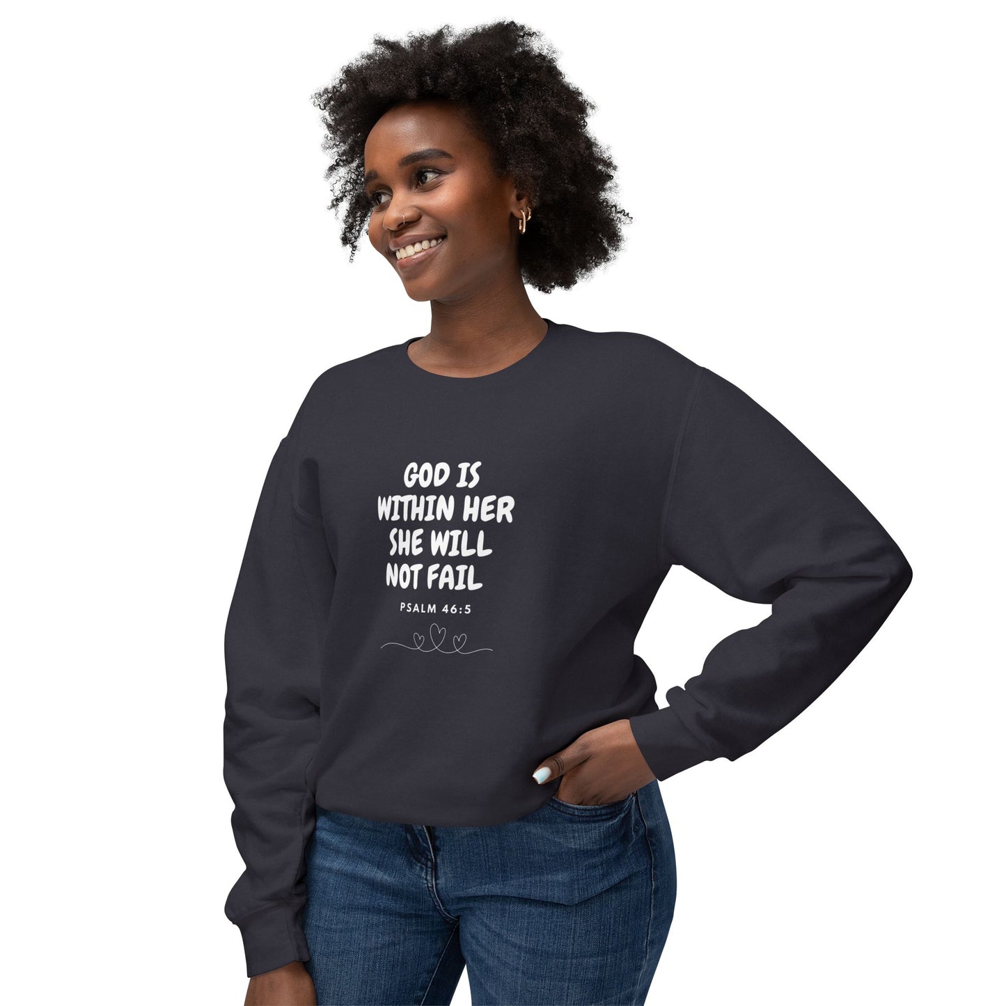 God Is Within Her Inspirational Sweatshirt