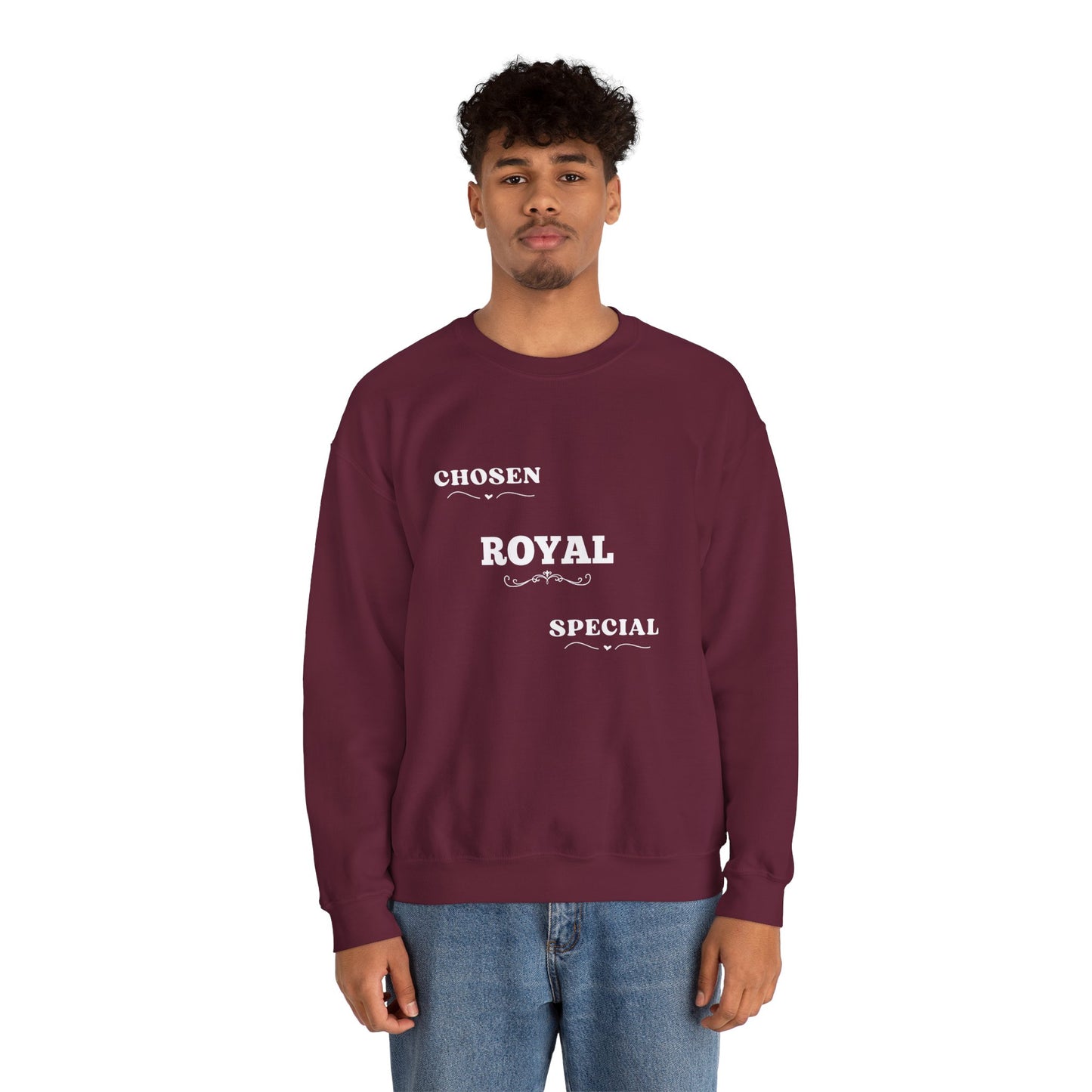 Chosen / Royal / Special / Unisex Crewneck Sweatshirt