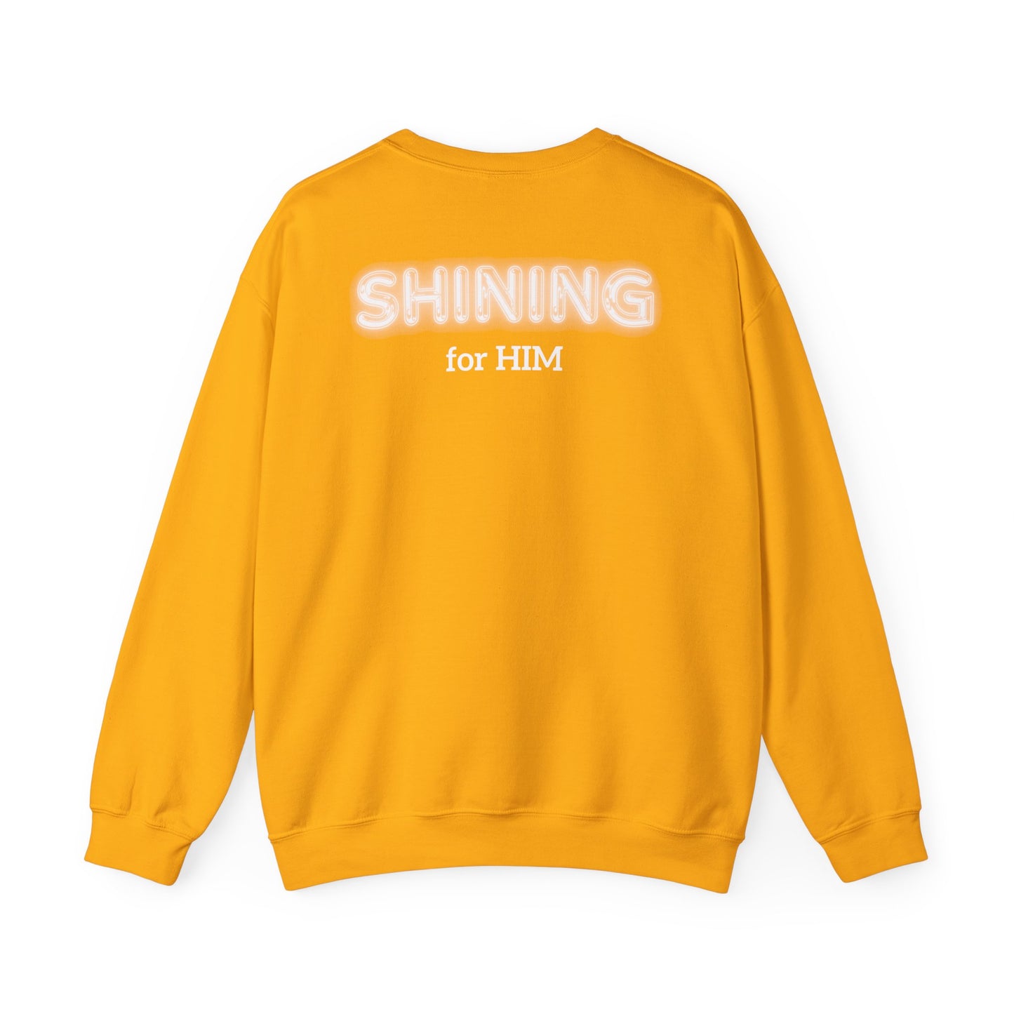 Godly Glow | Unisex Faith Inspired Crewneck Sweatshirt