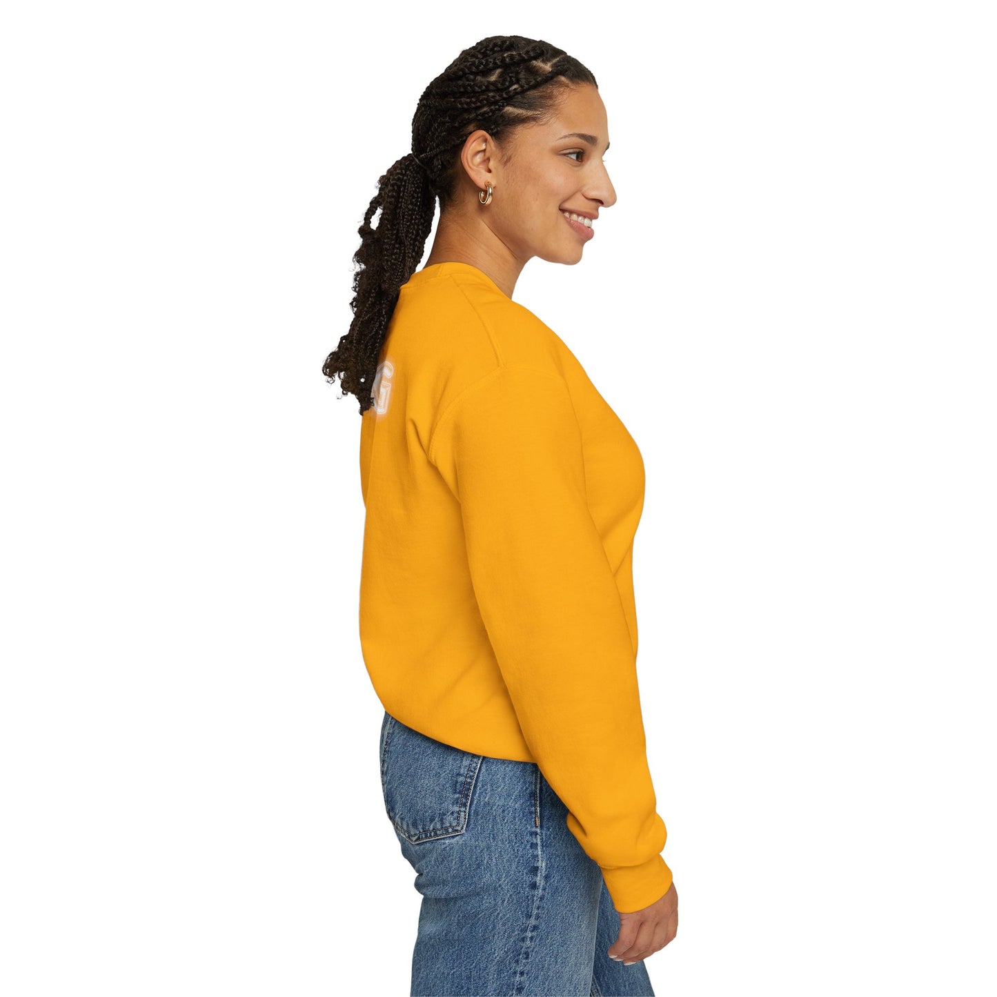 Godly Glow | Unisex Faith Inspired Crewneck Sweatshirt