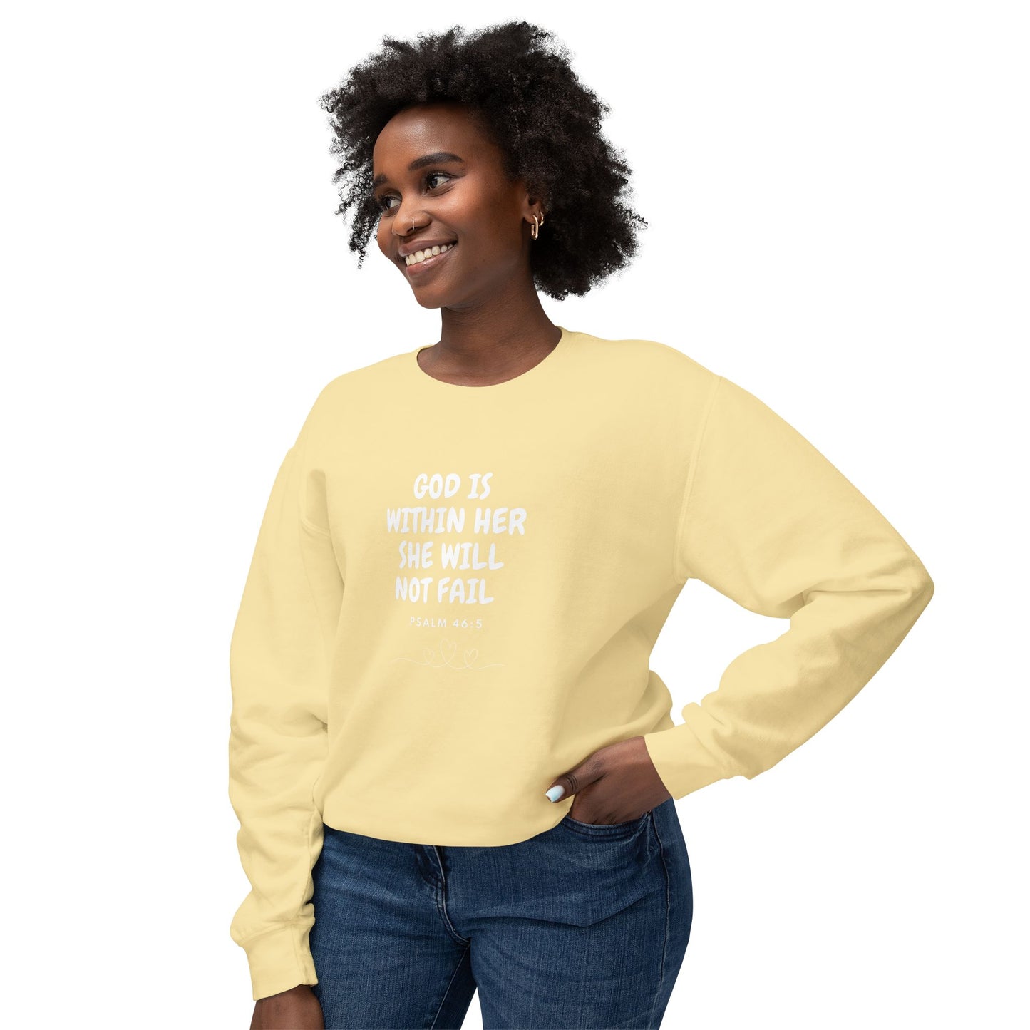 God Is Within Her Inspirational Sweatshirt