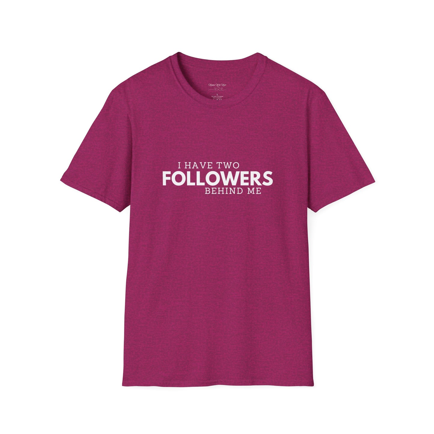 Two Followers Unisex Scripture T-Shirt | Goodness and Mercy Psalm 23