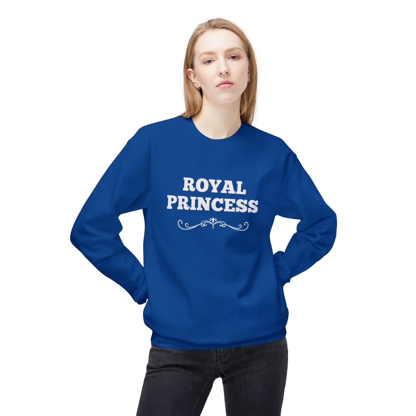 Royal Princess Fashion Sweatshirt | Women's Softstyle Fleece Crewneck