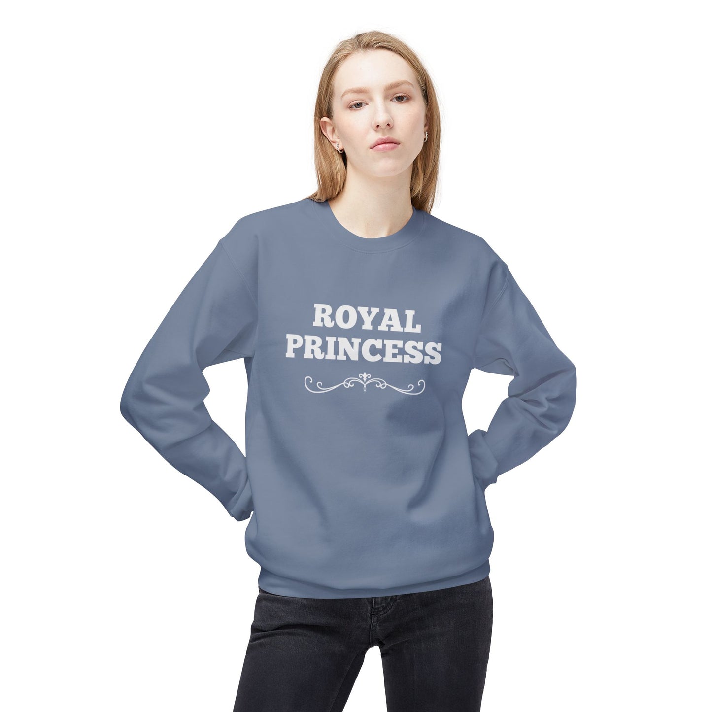 Royal Princess Fashion Sweatshirt | Women's Softstyle Fleece Crewneck