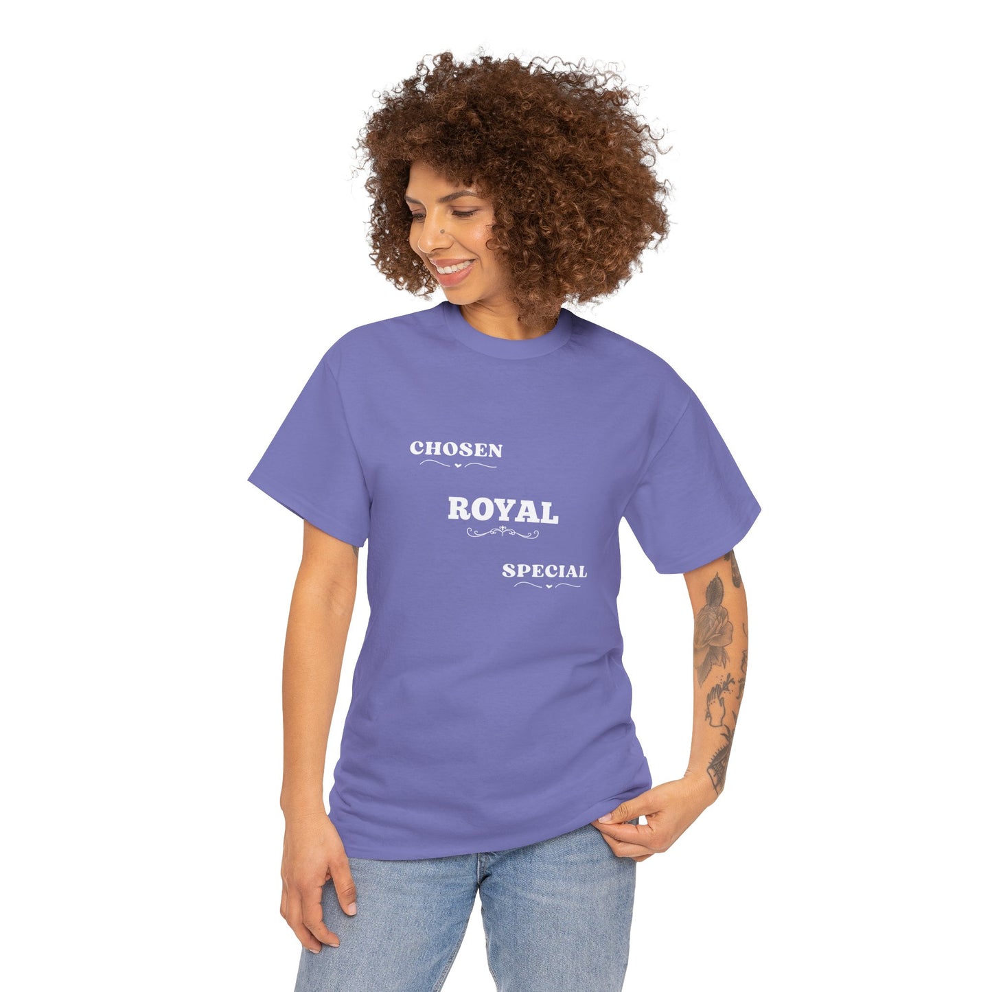 Chosen / Royal / Special | Unisex Heavy Cotton Motivational Tee