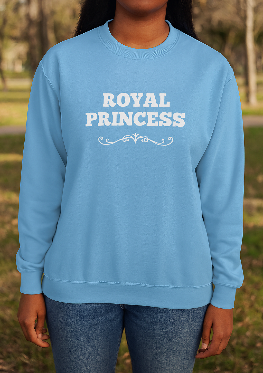 Royal Princess Fashion Sweatshirt | Women's Softstyle Fleece Crewneck