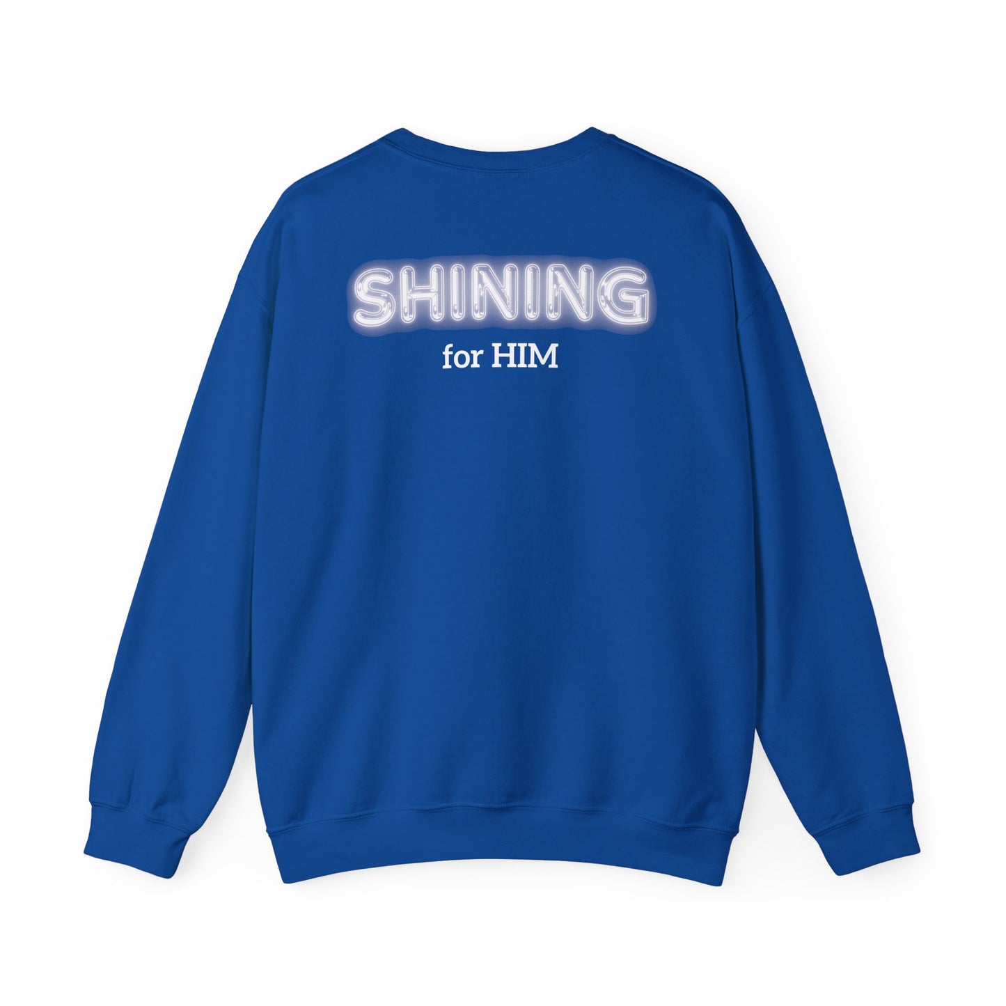 Godly Glow | Unisex Faith Inspired Crewneck Sweatshirt