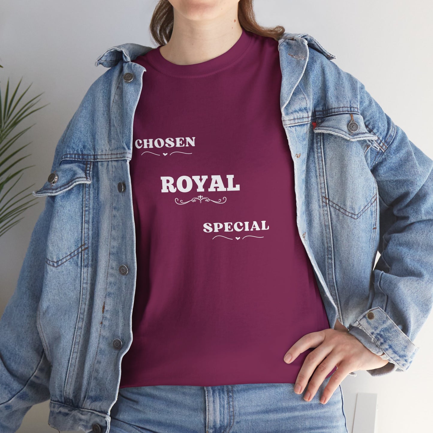 Chosen / Royal / Special | Unisex Heavy Cotton Motivational Tee