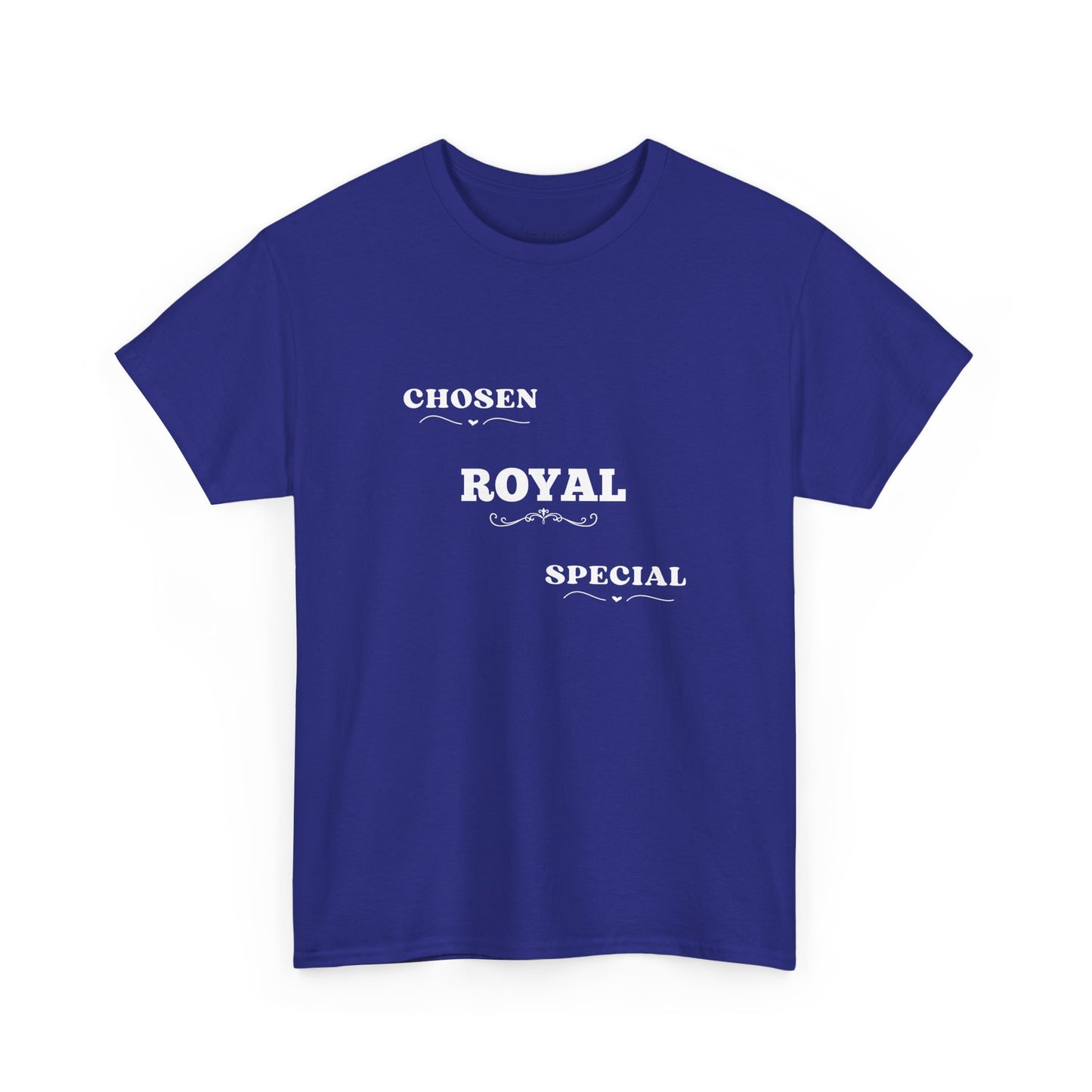 Chosen / Royal / Special | Unisex Heavy Cotton Motivational Tee