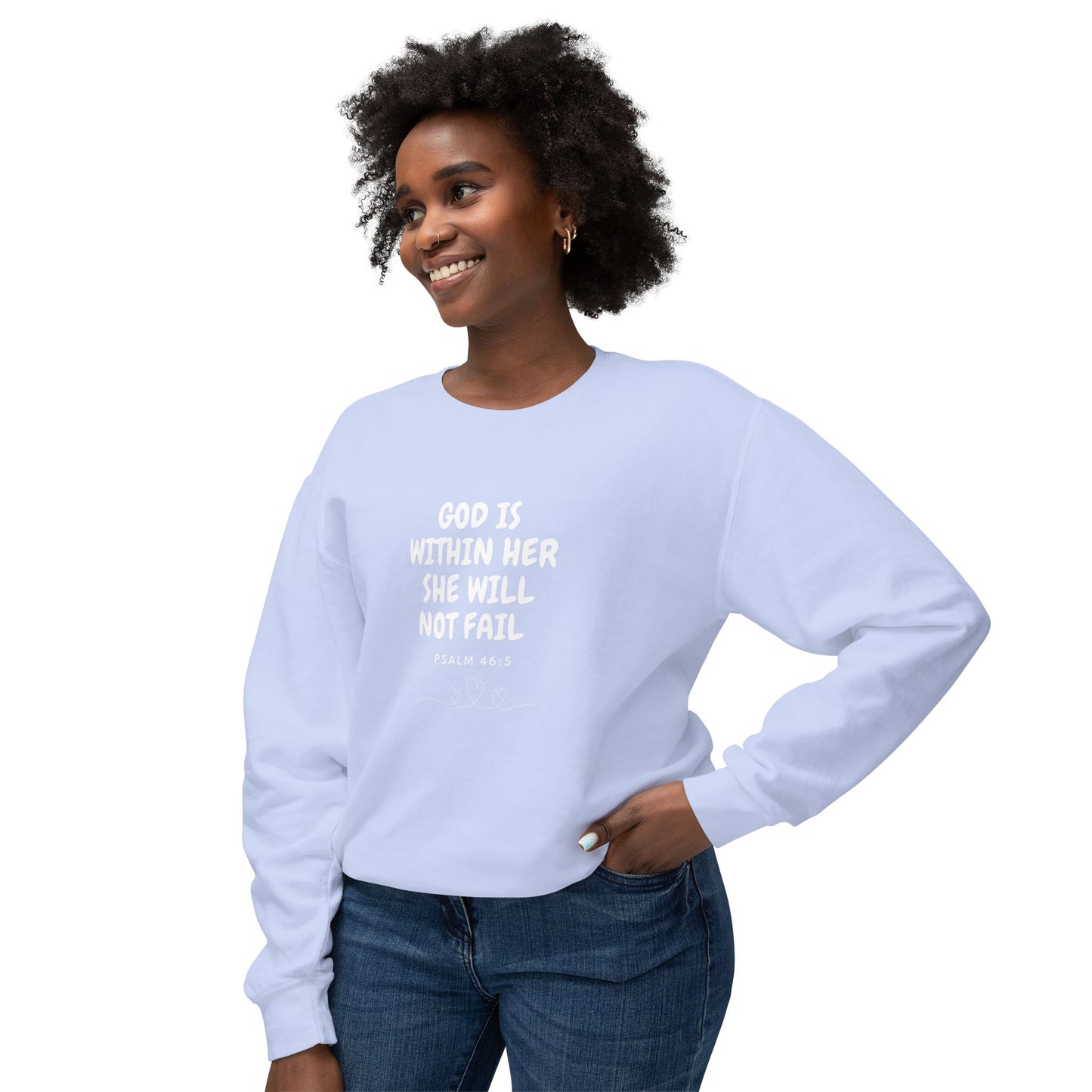 God Is Within Her Inspirational Sweatshirt