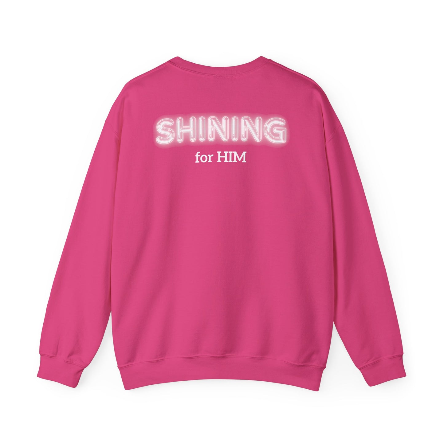 Godly Glow | Unisex Faith Inspired Crewneck Sweatshirt