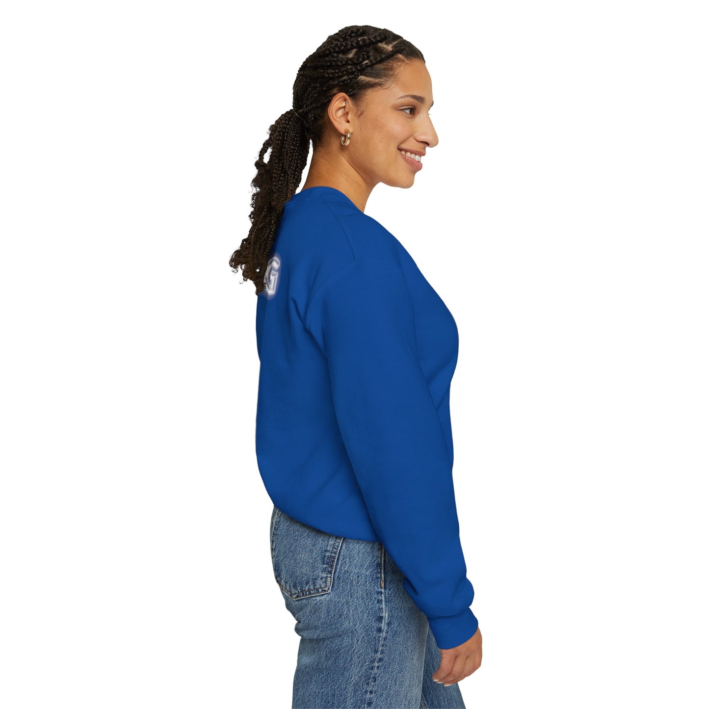 Godly Glow | Unisex Faith Inspired Crewneck Sweatshirt