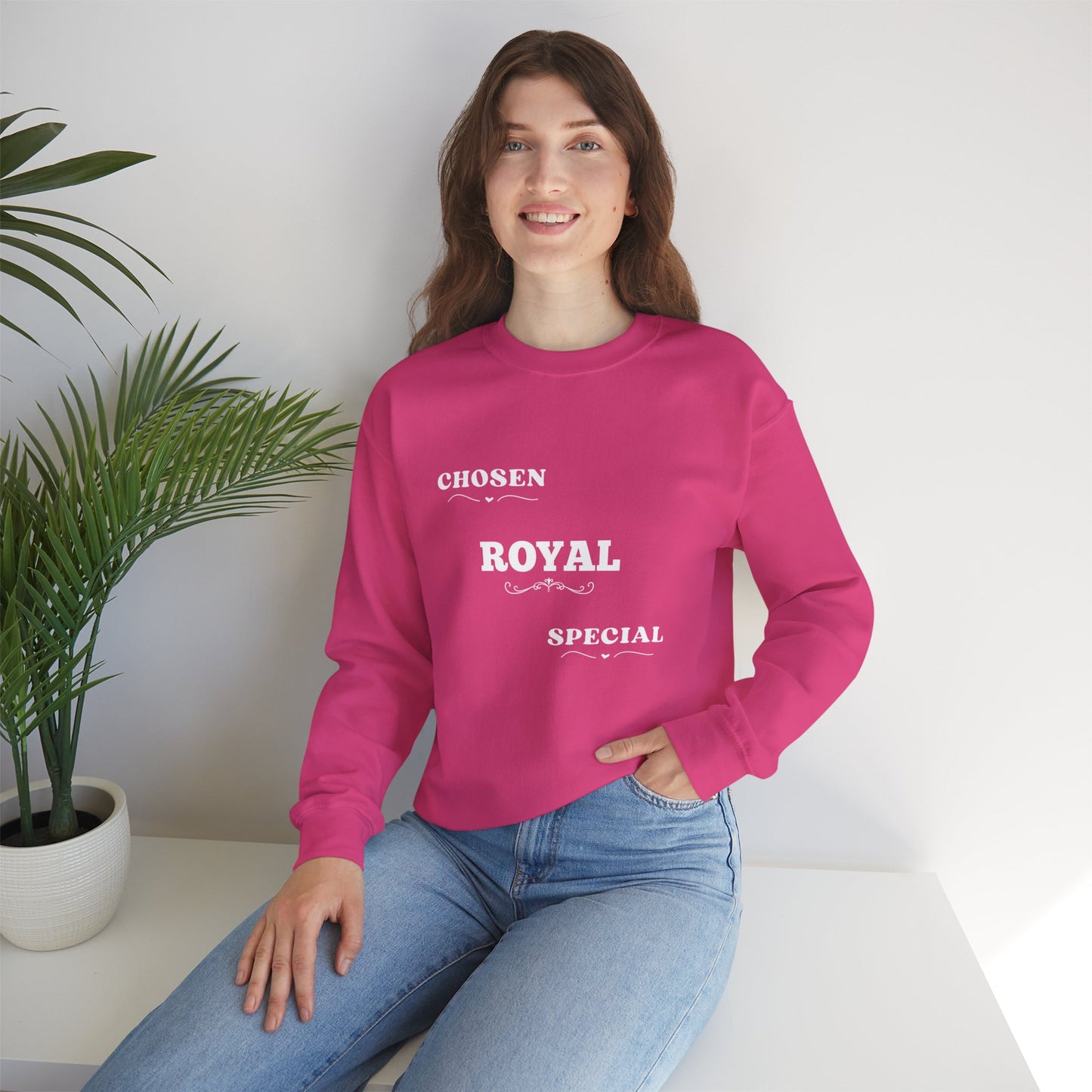 Chosen / Royal / Special / Unisex Crewneck Sweatshirt