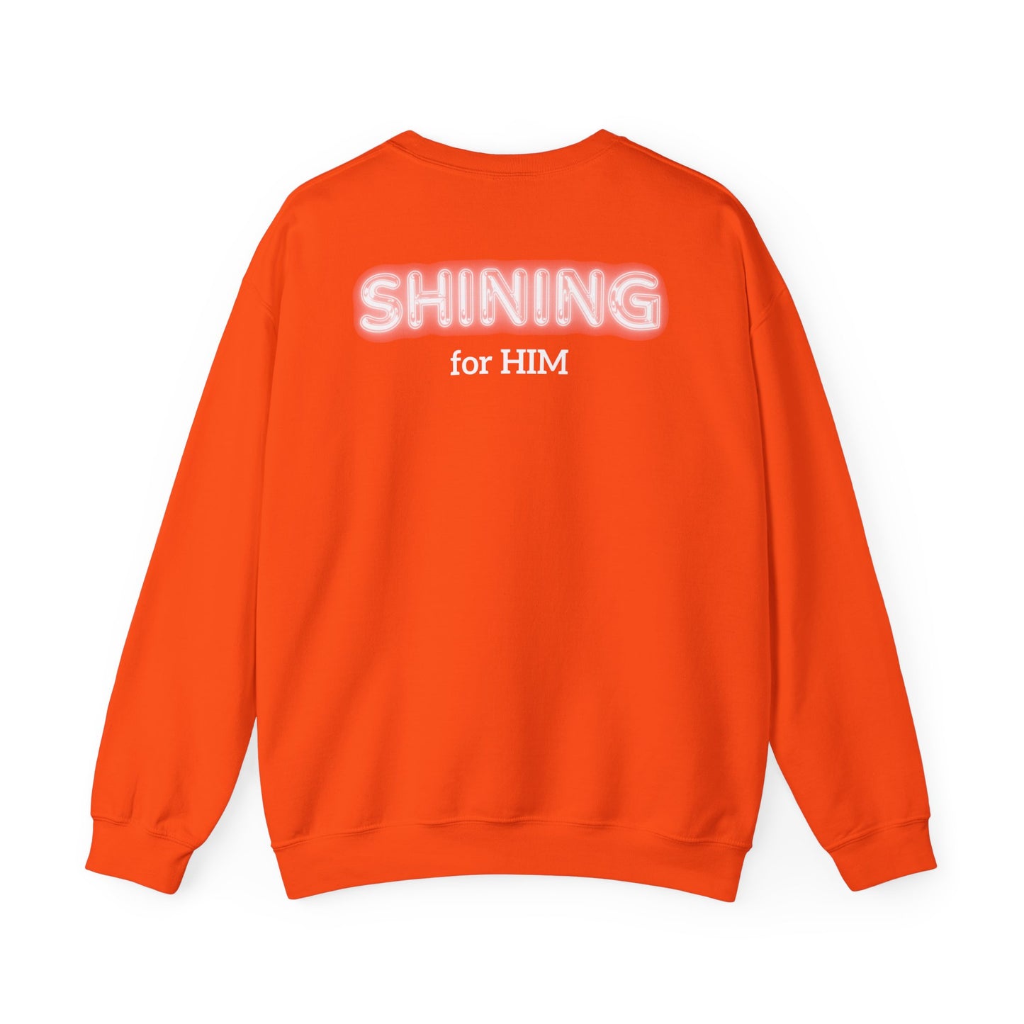 Godly Glow | Unisex Faith Inspired Crewneck Sweatshirt