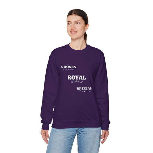 Chosen / Royal / Special / Unisex Crewneck Sweatshirt