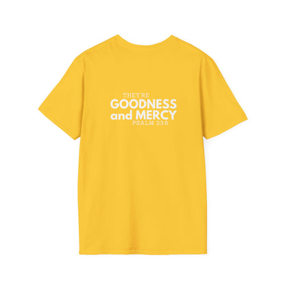 Two Followers Unisex Scripture T-Shirt | Goodness and Mercy Psalm 23