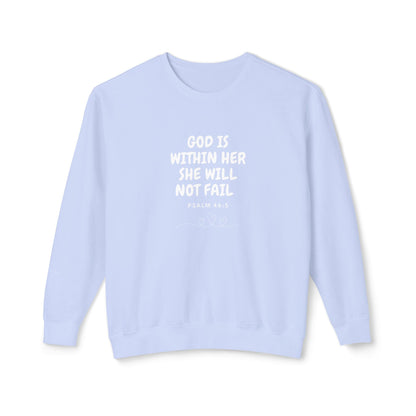 God Is Within Her Inspirational Sweatshirt