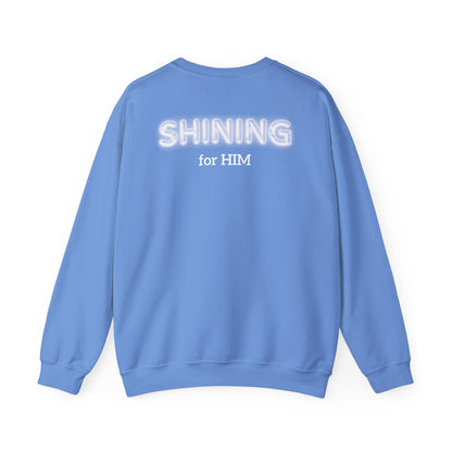 Godly Glow | Unisex Faith Inspired Crewneck Sweatshirt
