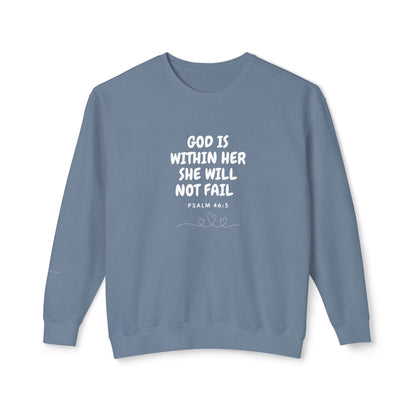 God Is Within Her Inspirational Sweatshirt