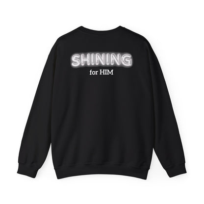 Godly Glow | Unisex Faith Inspired Crewneck Sweatshirt