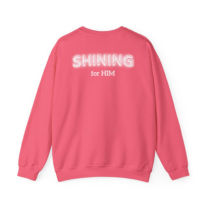 Godly Glow | Unisex Faith Inspired Crewneck Sweatshirt