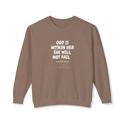 God Is Within Her Inspirational Sweatshirt