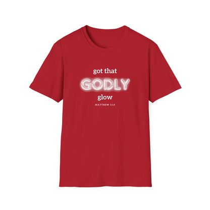 Godly Glow | Unisex Inspirational Tee