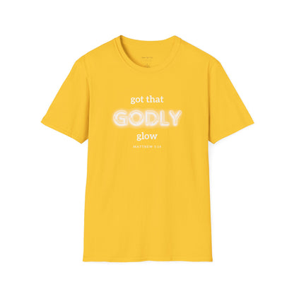 Godly Glow | Unisex Inspirational Tee