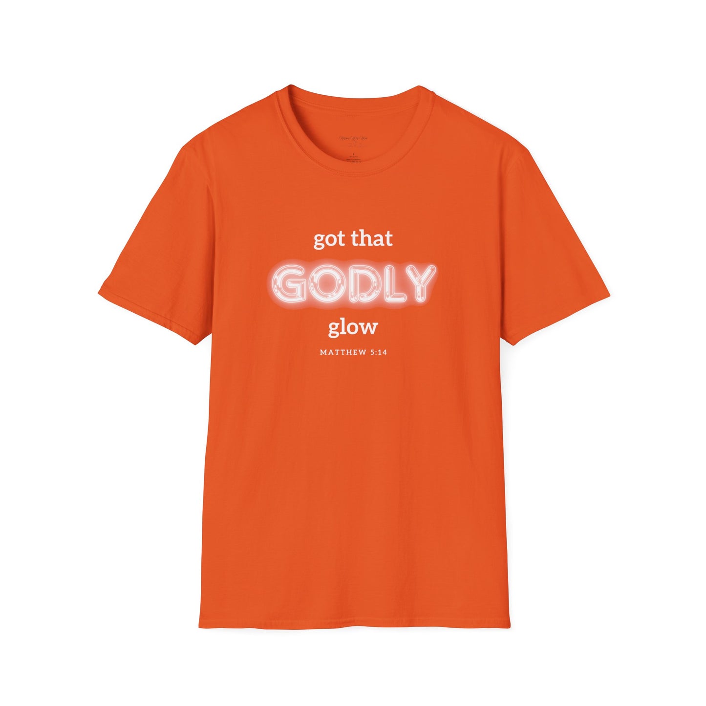 Godly Glow | Unisex Inspirational Tee