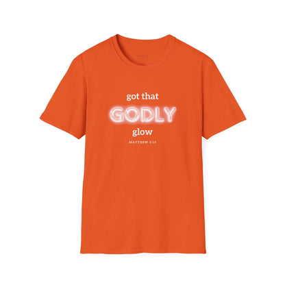 Godly Glow | Unisex Inspirational Tee