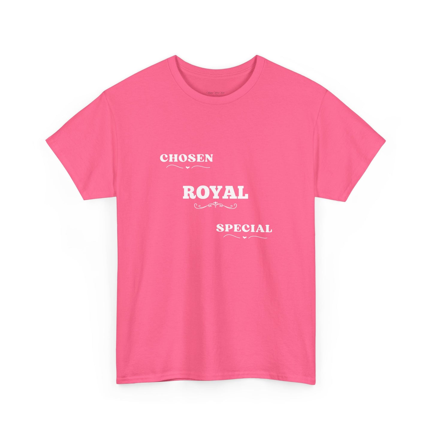 Chosen / Royal / Special | Unisex Heavy Cotton Motivational Tee