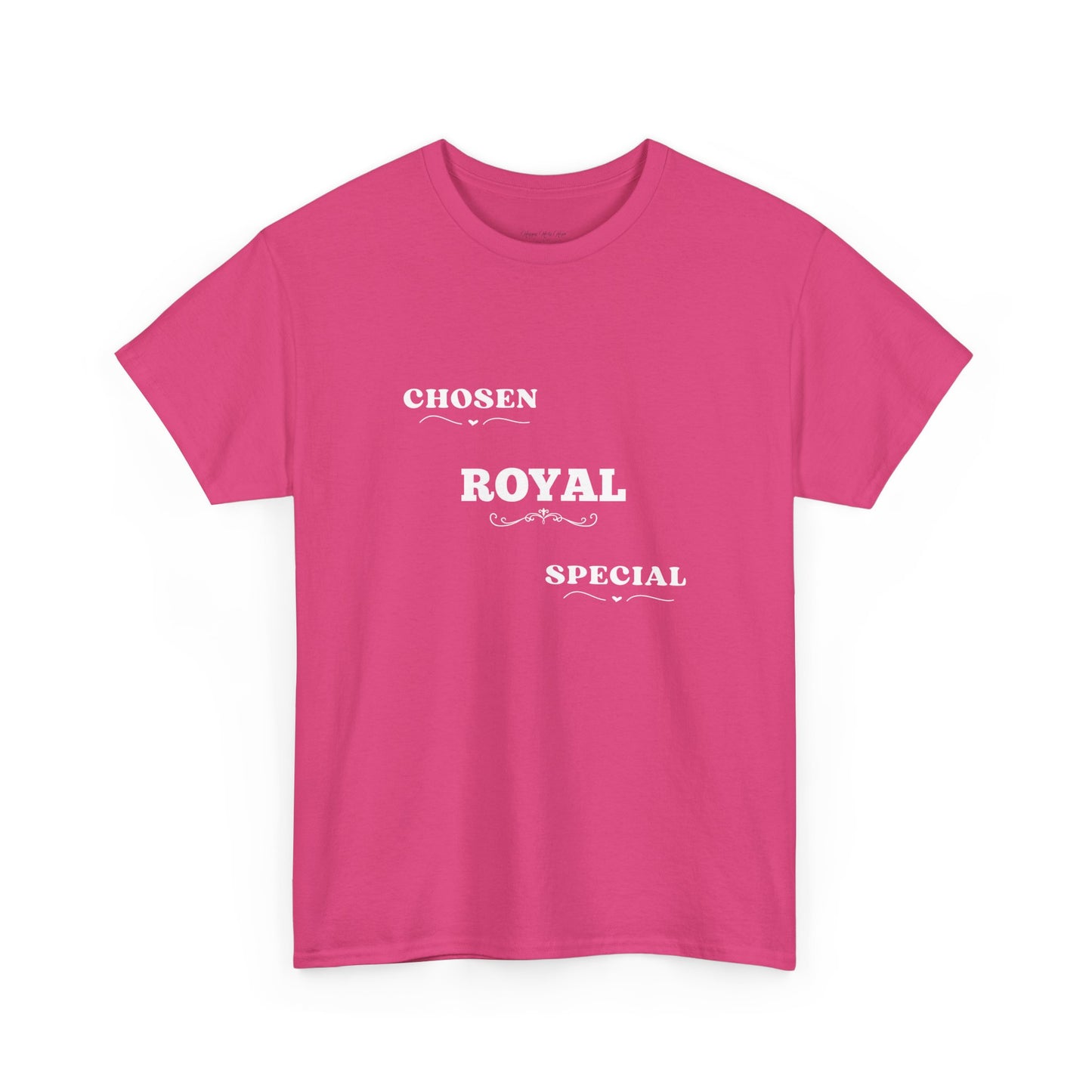 Chosen / Royal / Special | Unisex Heavy Cotton Motivational Tee