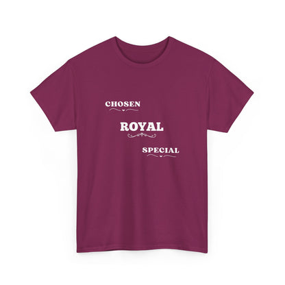 Chosen / Royal / Special | Unisex Heavy Cotton Motivational Tee