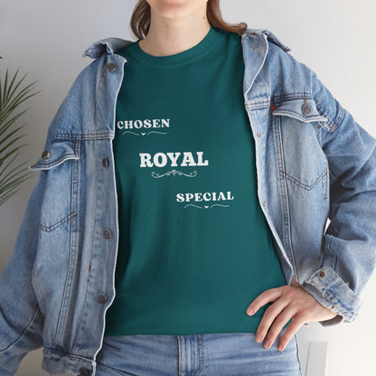 Chosen / Royal / Special | Unisex Heavy Cotton Motivational Tee