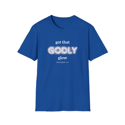 Godly Glow | Unisex Inspirational Tee