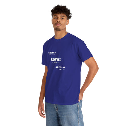 Chosen / Royal / Special | Unisex Heavy Cotton Motivational Tee
