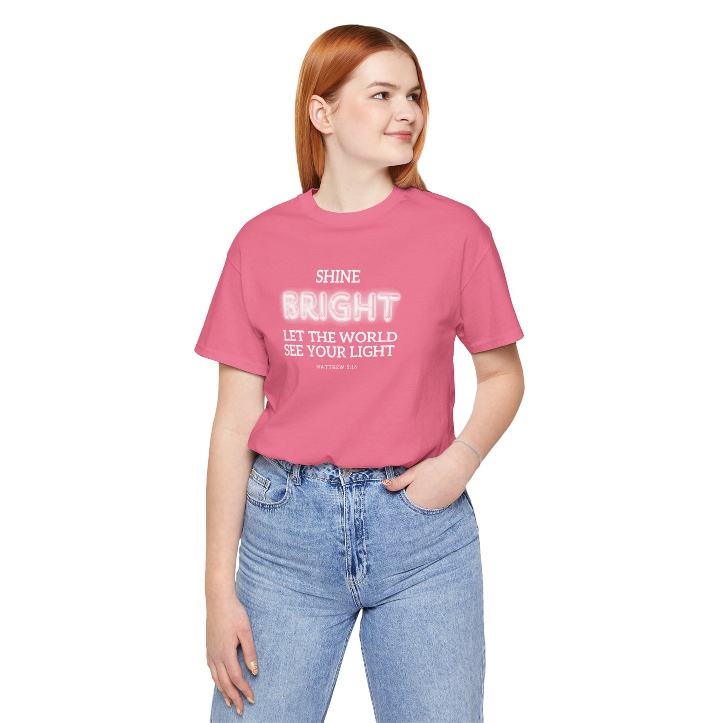 Shine Bright | Inspirational Message Unisex Tee